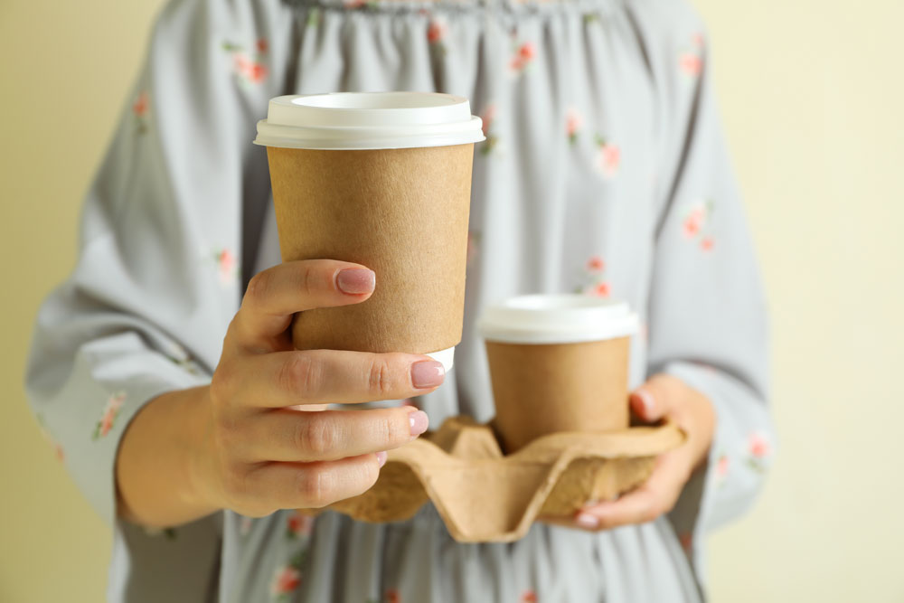 Pahar de cafea din carton